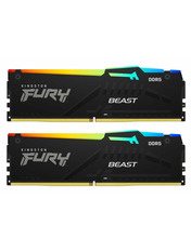 Оперативна пам’ять Kingston Fury Beast RGB DDR5 16GB (kit 2*8GB) 6000MHz (KF560C30BBAK2-16) 6000 16 2