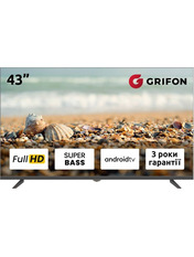 Телевізор Grifon Nova 43" Smart TV Black (NV43FSB) 43"