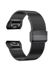 ArmorStandart Flat Milanese Garmin 20 mm Чорний Black (ARM85728)