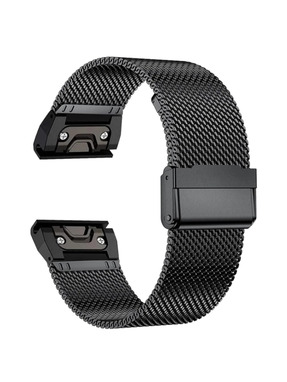 ArmorStandart Flat Milanese Garmin 20 mm Black (ARM85728)