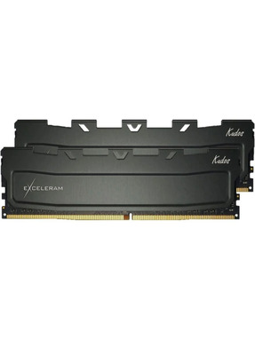 Оперативна пам’ять eXceleram Black Kudos DDR4 32GB (kit 2*16GB) 3600MHz (EKBLACK4323618XD)