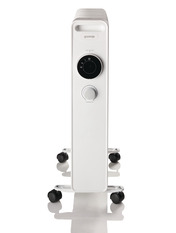 Масляний радіатор Gorenje OR White 2000W White (OR2000M)