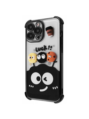 Чохол Wave Winkie для Apple iPhone 16 Pro Max Black/Splash (6917348205)