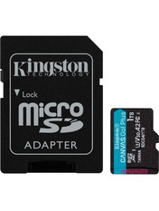 Карта пам'яті Kingston Canvas Go Plus G4 microSDXC 1TB UHS-I U3 + SD-adapter Так 1 ТБ