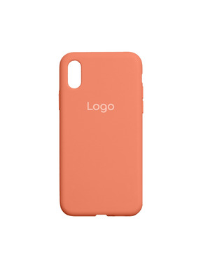 Чохол Silicone Case Full Size (AA) для Apple iPhone XS Max Apricot (6910352748)