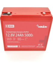 Акумулятор для ДБЖ Merlion LiFePO4 LFP 12,8V 24Ah (LFP12.8-24EB) 24