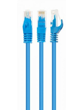 Мережевий патч-корд Cablexpert Cat.6 UTP 0,5m Blue (PP6U-0.5M/B)