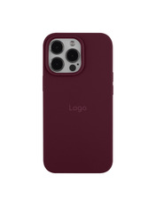 Чохол Silicone Case Full Size (AA) для Apple iPhone 14 Pro Max Maroon Maroon (6983521074)