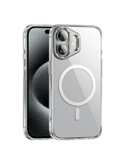 Чохол Hoco Magnetic Protective для Apple iPhone 16 Transparent Transparent (6938710254)