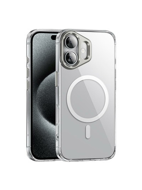 Чохол Hoco Magnetic Protective для Apple iPhone 16 Transparent (6938710254)