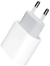 Мережевий зарядний пристрій Apple 1 USB-C 20 (1 USB-C) 20W White (MD3J4ZM/A) White Відсутній