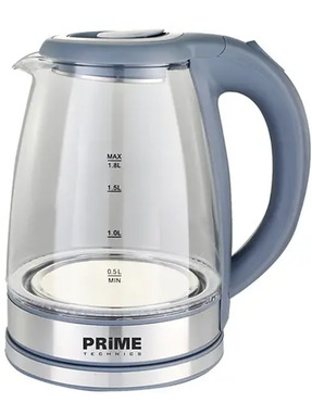 Електрочайник Prime Technics PKG 1808 Gray (PKG 1808 G)