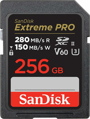 Карта пам'яті SanDisk Extreme Pro 256 ГБ Class 10 UHS-I Ні SDXC 256GB Class 10 UHS-I (SDSDXEP-256G-GN4IN)