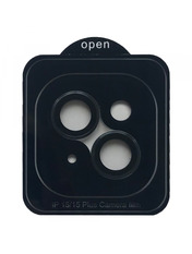 Захисне скло інше Camera METAL для iPhone 15/15 Plus глянсове Dark Blue