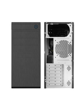 Корпус Chieftec HC-10B-OP Midi-Tower Black (HC-10B-OP)