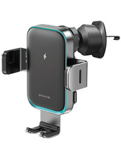 Автомобільний тримач Proove Triple Clamp Pro Сірий Скло Metal Gray (WHTP15010004)