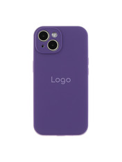 Чохол Silicone Case Full Size with Frame для Apple iPhone 15 Amethyst Amethyst (6942871053)