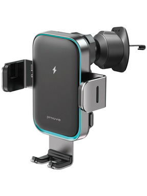 Автомобільний тримач Proove Triple Clamp Pro Скло Metal Gray (WHTP15010004)