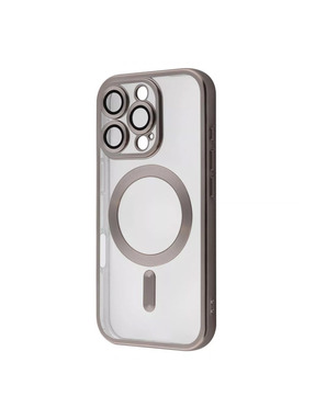Чохол Metal Matte Case with Magnetic Ring для Apple iPhone 16 Pro Max Natural Titanium (6928571043)