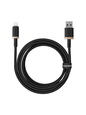 Кабель синхронізації Baseus Dura Series USB to Lightning 2m Black/Gold (P10377801U01-02)