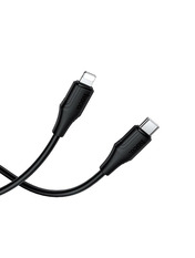 Кабель синхронізації Hoco X124 Bien Type-C to Lightning Black Ні 1 27W 1m Black
