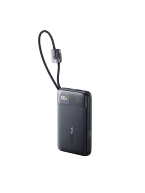 Павербанк Baseus EnerFill FC11 Digital Display 1xUSB-C + 1xUSB-A 22,5W 10000mAh Cosmic Black (E0027R04)