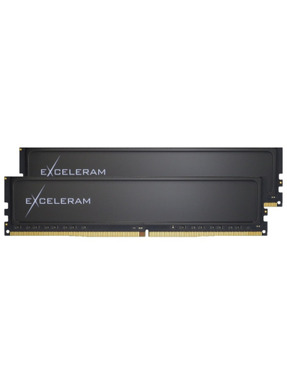 Оперативна пам’ять eXceleram Black Sark DDR4 16GB (kit 2*8GB) 3200MHz (ED4163222AD)