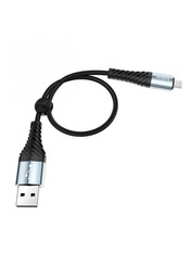 Кабель синхронізації Hoco X38 Cool USB to microUSB Black Ні 0,25 0,25m Black