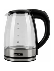 Електрочайник Picola PEK-04 Transparent/Black