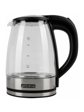 Електрочайник Picola PEK-04 Transparent/Black