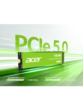 SSD накопичувач Acer FA300 M.2 2280 1TB PCI Express 5.0 x4 (BL.9BWWA.167)
