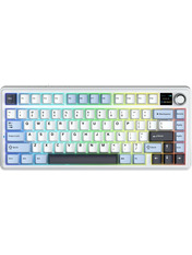 Клавіатура Aula F75 Max (6978080501158) White