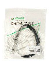 Кабель синхронізації PowerPlant Type-C to Type-C Чорний 1m Чорний (KD00AS1280)