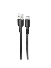 Кабель синхронізації Borofone BX116 USB to Type-C Black 18W 1m Black Ні 1