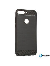Чохол BeCover Carbon Series для Huawei Y7 Prime 2018 Grey Grey (702479)
