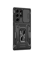 Чохол Camshield Army Ring для Samsung Galaxy S26 Ultra Black Black (6918273450)