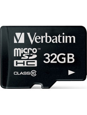 Карта пам'яті Verbatim Ні Class 10 32 ГБ microSDHC 32GB Class 10