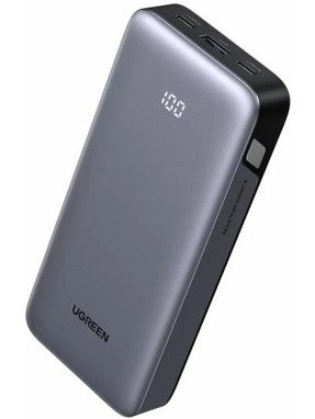 Павербанк Ugreen PB532 2xUSB-C + 1xUSB-A 30W 20000mAh Gray (55989B)