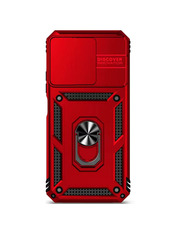 Чохол Ummi Camshield Serge Ring Magnet для Xiaomi Redmi 15C (Global) / Poco C85 (Global) Red Red (6927184305)