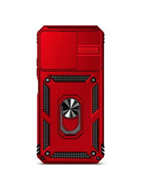 Чохол Ummi Camshield Serge Ring Magnet для Xiaomi Redmi 15C (Global) / Poco C85 (Global) Red (6927184305)