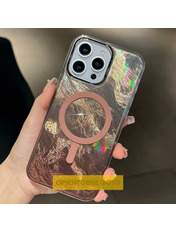 Чохол Shiny Mountain (MagFit) для Apple iPhone 17 Chocolate