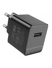 Мережевий зарядний пристрій Borofone BAS11A Відсутній Black (1 USB-A) 20W Black
