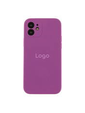 Чохол Silicone Case Full Size with Frame для Apple iPhone 12 Grape Grape (6947208135)