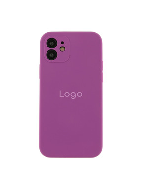 Чохол Silicone Case Full Size with Frame для Apple iPhone 12 Grape (6947208135)