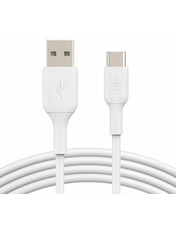 Кабель синхронізації Belkin BoostCharge USB to Type-C White 2 Ні 15W 2m White (CAB001BT2MWH)