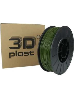 Філамент 3Dplast PLA 1,75mm 0,85kg Khaki (3DPLA17508HKI)