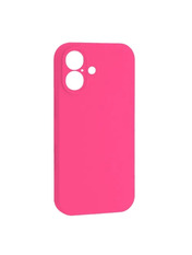 Чохол Silicone Case Camera Protective для Apple iPhone 17 Barbie Pink