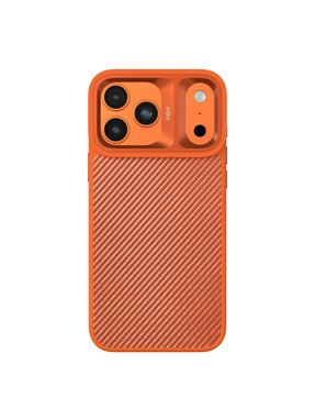 Чохол Kajsa Glamorous Collection Straw Mat Pattern with MagSafe Plus B-Ring для Apple iPhone 7+/8+ Orange (6973082154)