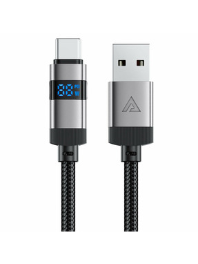 Кабель синхронізації ACEFAST C15-04 USB to Type-C 66W 1,2m Black