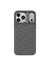 Чохол Kajsa Briquette Collection Rhombus with MagSafe B-Ring для Apple iPhone 17 Pro Max Grey Grey (6917308452)